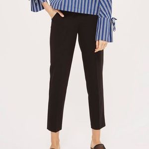 TOPSHOP Black Cigarette Trousers